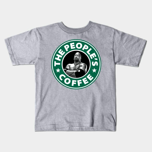 The People's Coffee Kids T-Shirt by hitman514